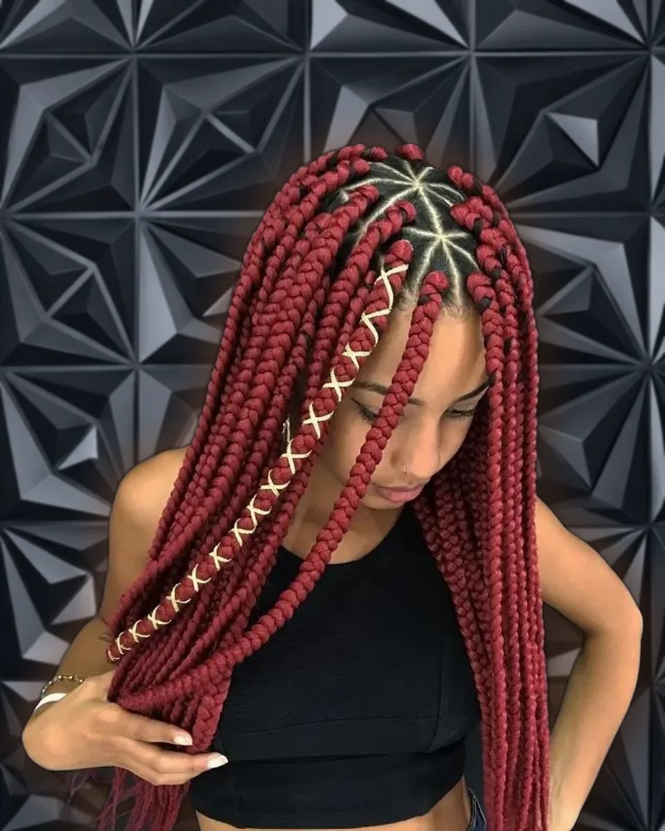 Medium Triangle Braids